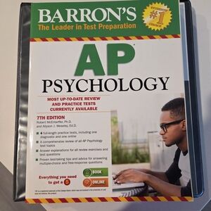 Barron's AP Psychology Book - 7th Edition